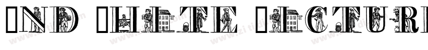 And White Picture字体转换